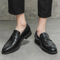 Mocassins homme classiques à enfiler, cinq coloris, du 38 au 48, noir