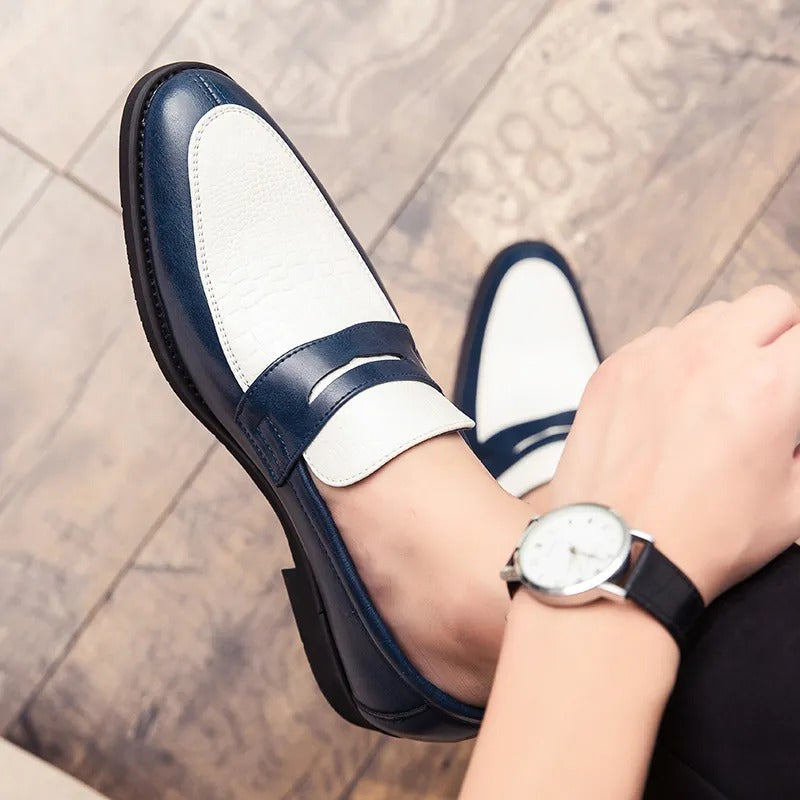 Mocassins homme classiques à enfiler, cinq coloris, du 38 au 48