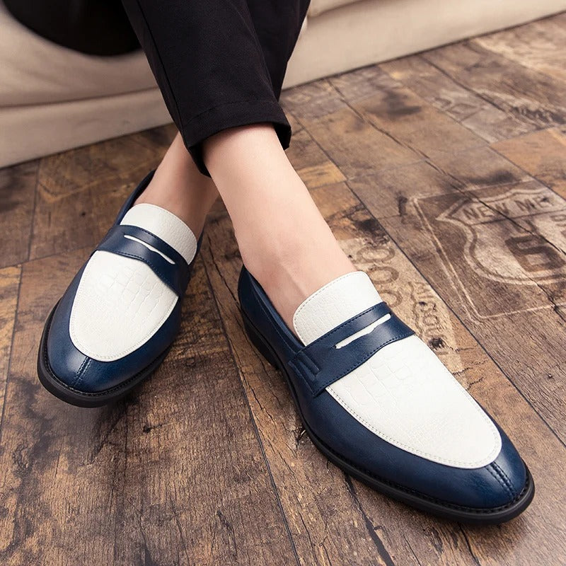 Mocassins homme classiques à enfiler, cinq coloris, du 38 au 48