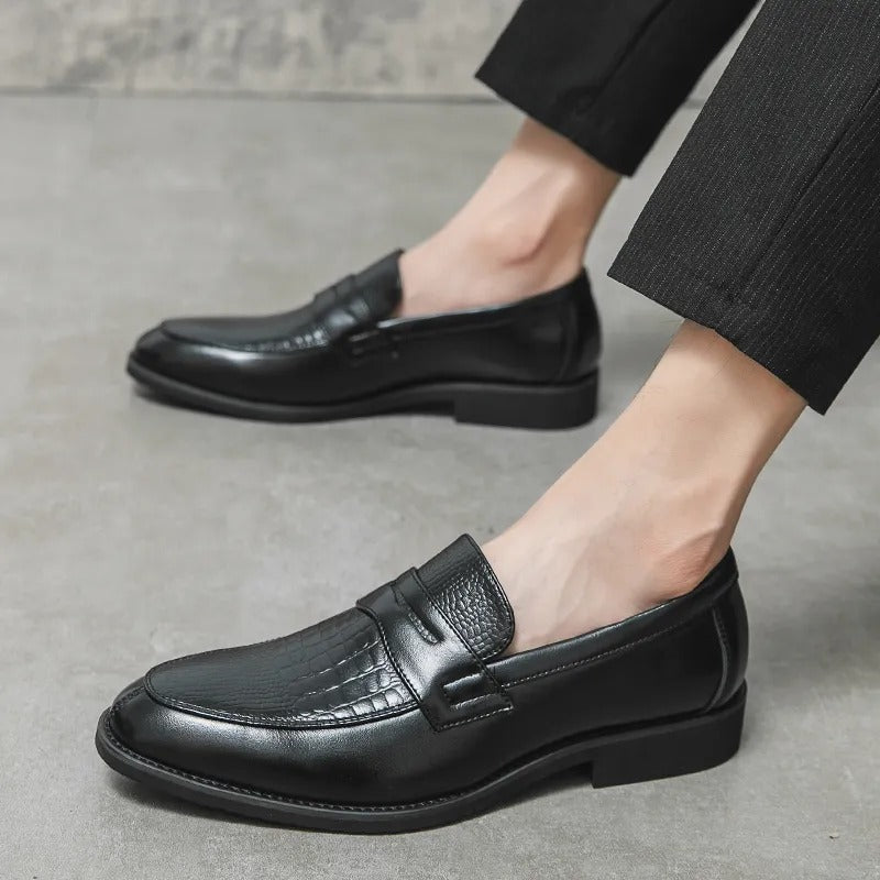 Mocassins homme classiques à enfiler, cinq coloris, du 38 au 48