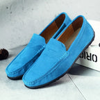 Mocassins homme colorés, semelle souple et légère
