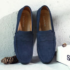 Mocassins homme colorés, semelle souple et légère
