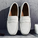 Mocassins homme colorés, semelle souple et légère