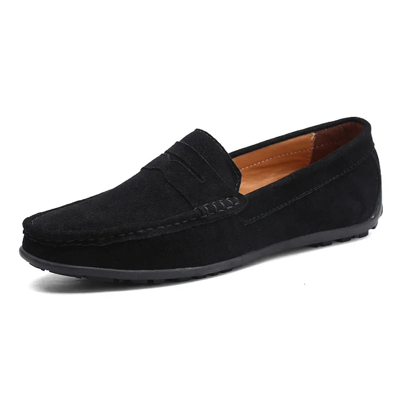 Mocassins homme colorés, semelle souple et légère