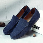 Mocassins homme colorés, semelle souple et légère