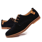Mocassins homme à bout en amande, à enfiler, six coloris, noir