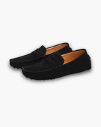 Mocassins homme classiques, semelle intérieure souple, noir