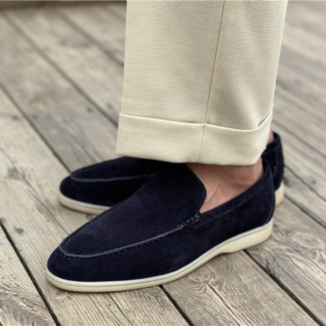 Mocassins homme légers, semelle intérieure rembourrée, neuf coloris