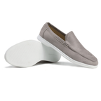 Mocassins homme légers, semelle intérieure rembourrée, neuf coloris, gris