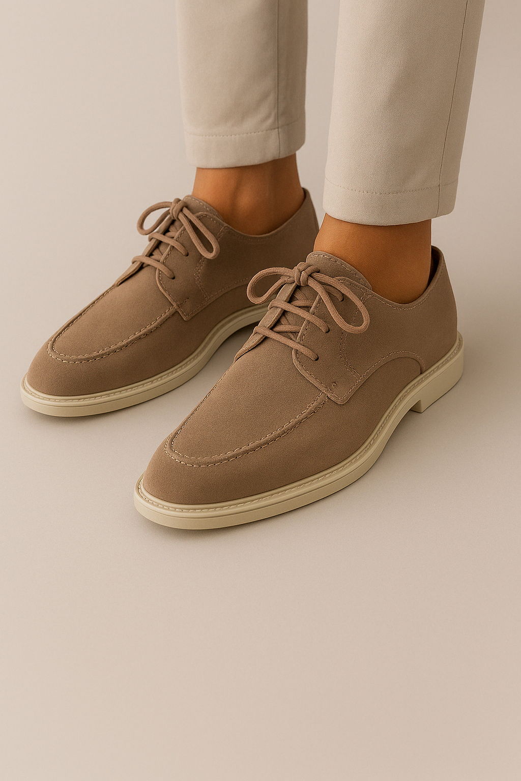 Mocassins homme classiques, noir ou beige, du 38 au 48, beige