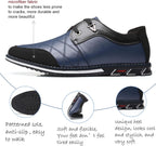 Mocassins homme en cuir, semelle caoutchouc, du 38 au 47