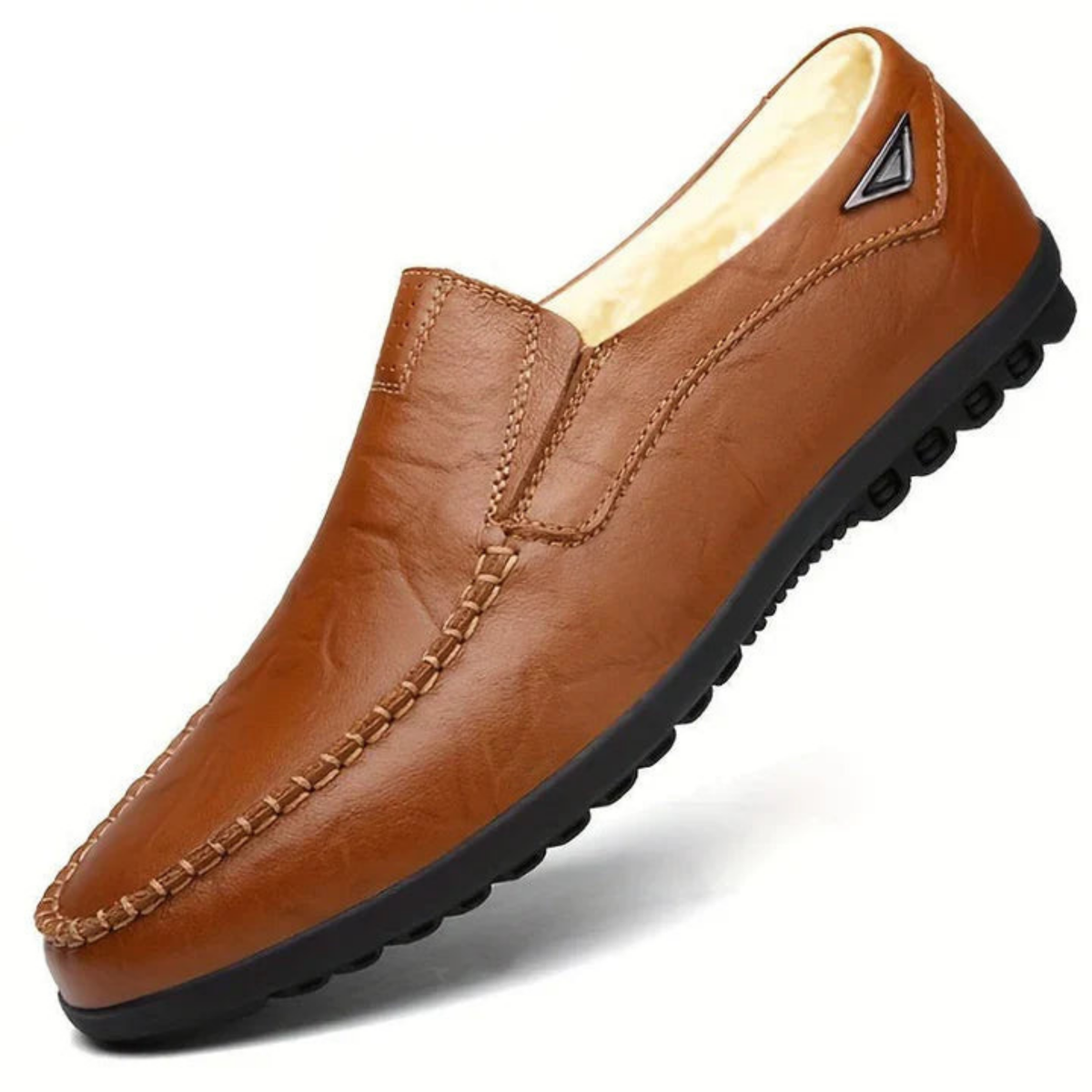 Mocassins homme sans lacets, semelle légère, du 38 au 46