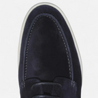 Mocassins homme à lacets, semelle à picots antidérapante