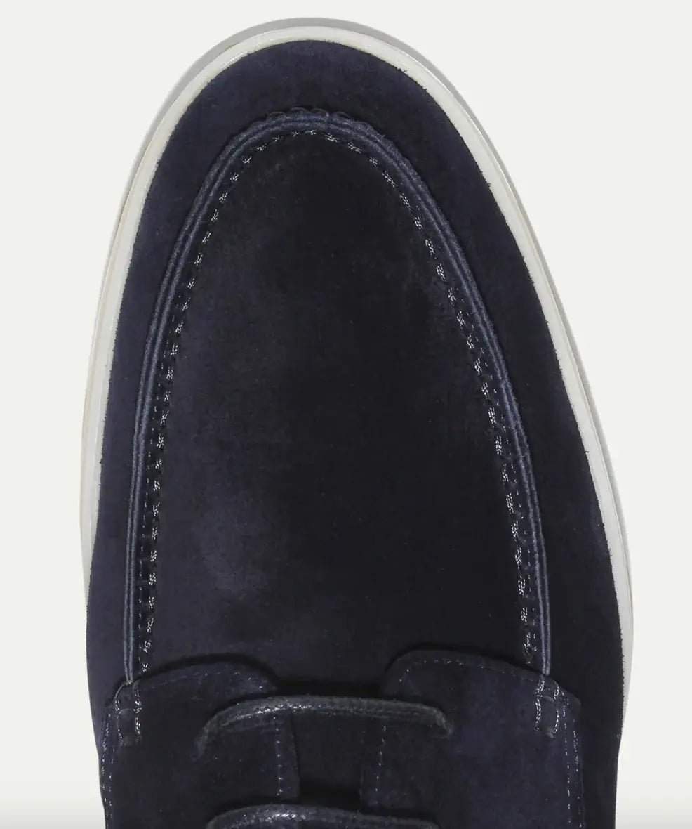 Chaussures homme à lacets style mocassin, noir ou beige