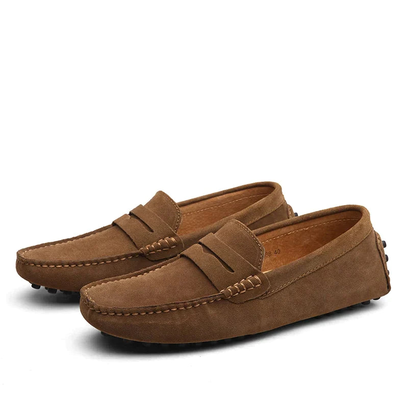 Mocassins homme style italien, semelle souple, du 38 au 47