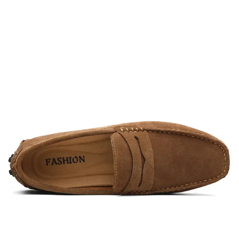Mocassins homme style italien, semelle souple, du 38 au 47