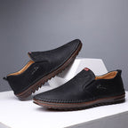 Mocassins homme souples et respirants, trois coloris, 39 au 44, noir
