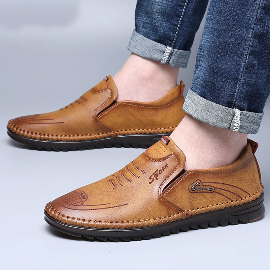 Mocassins homme souples et respirants, trois coloris, 39 au 44
