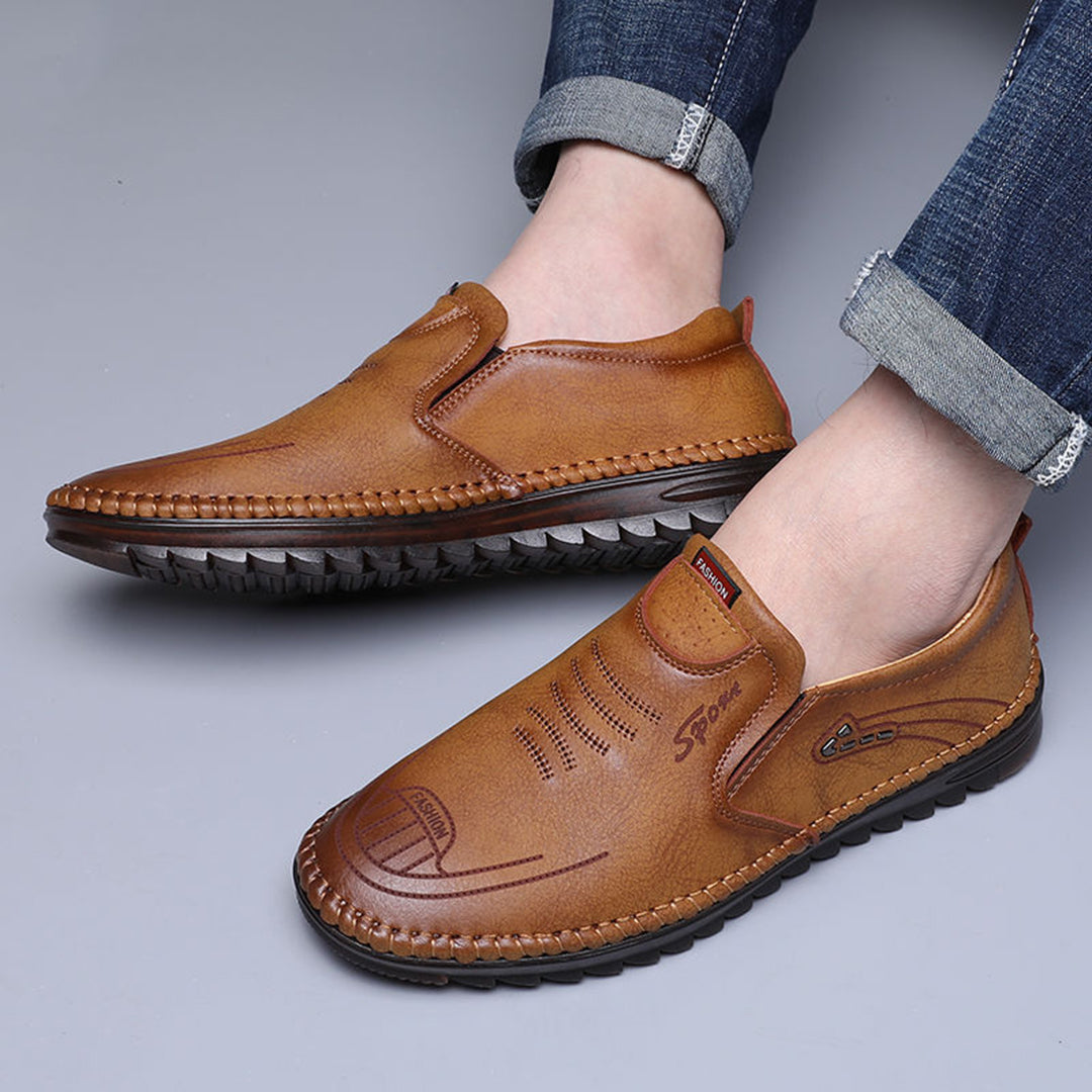 Mocassins homme souples et respirants, trois coloris, 39 au 44