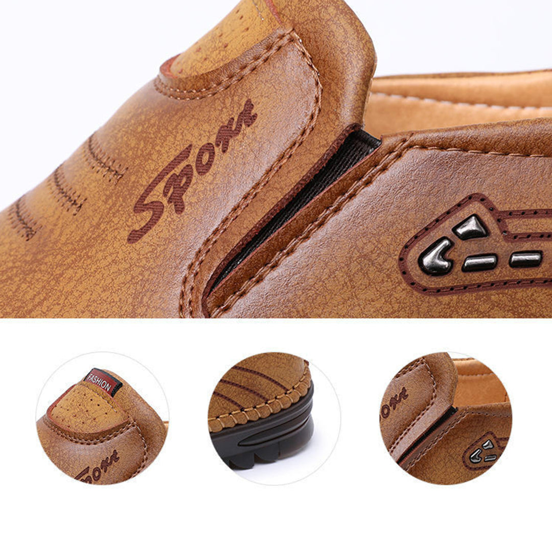 Mocassins homme souples et respirants, trois coloris, 39 au 44