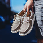 Mocassins homme légers et décontractés, quatre coloris, kaki