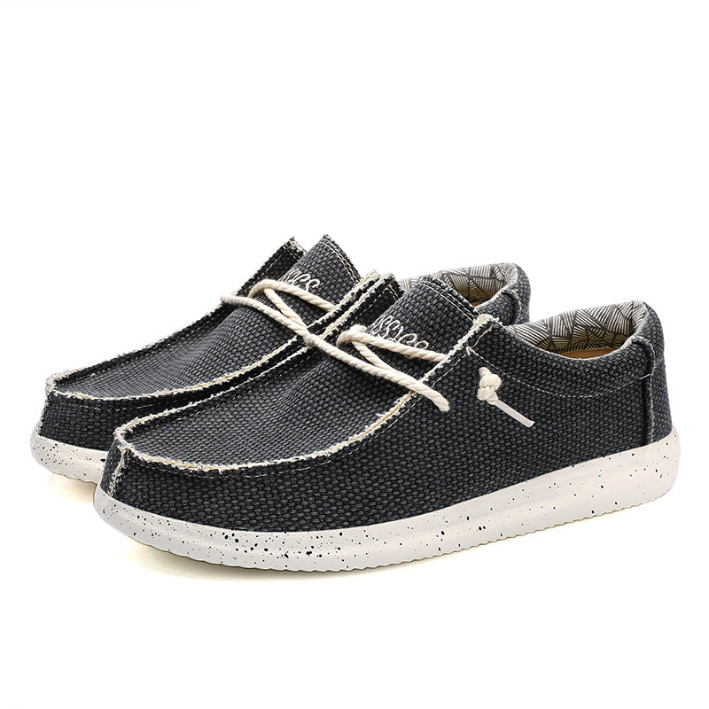 Mocassins homme légers et décontractés, quatre coloris, noir