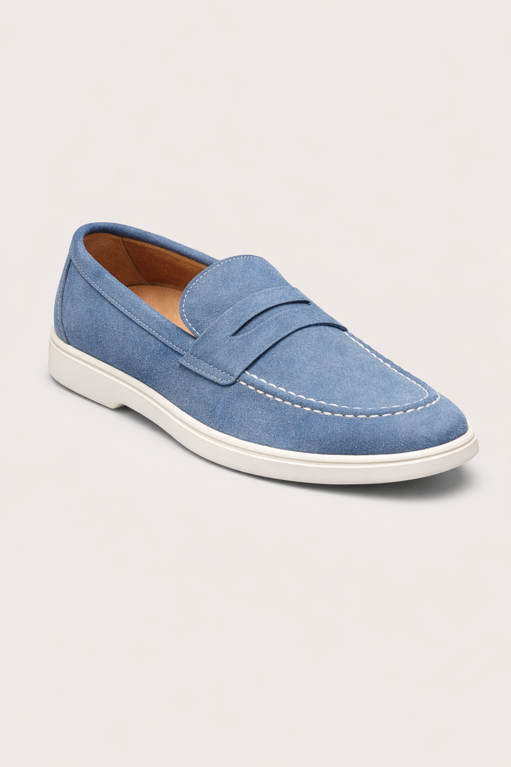 Mocassins homme sans lacets à bride, coupe basse, trois coloris