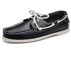 Mocassins rétro homme, cinq coloris, du 38 au 47, noir