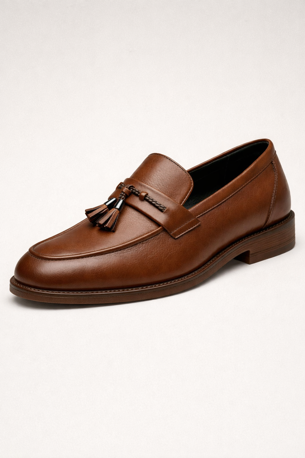 Mocassins homme à glands, semelle épaisse, marron ou noir