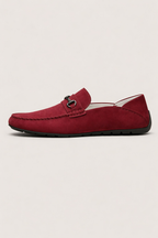 Mocassins homme à enfiler, ornement métallique, du 38 au 42