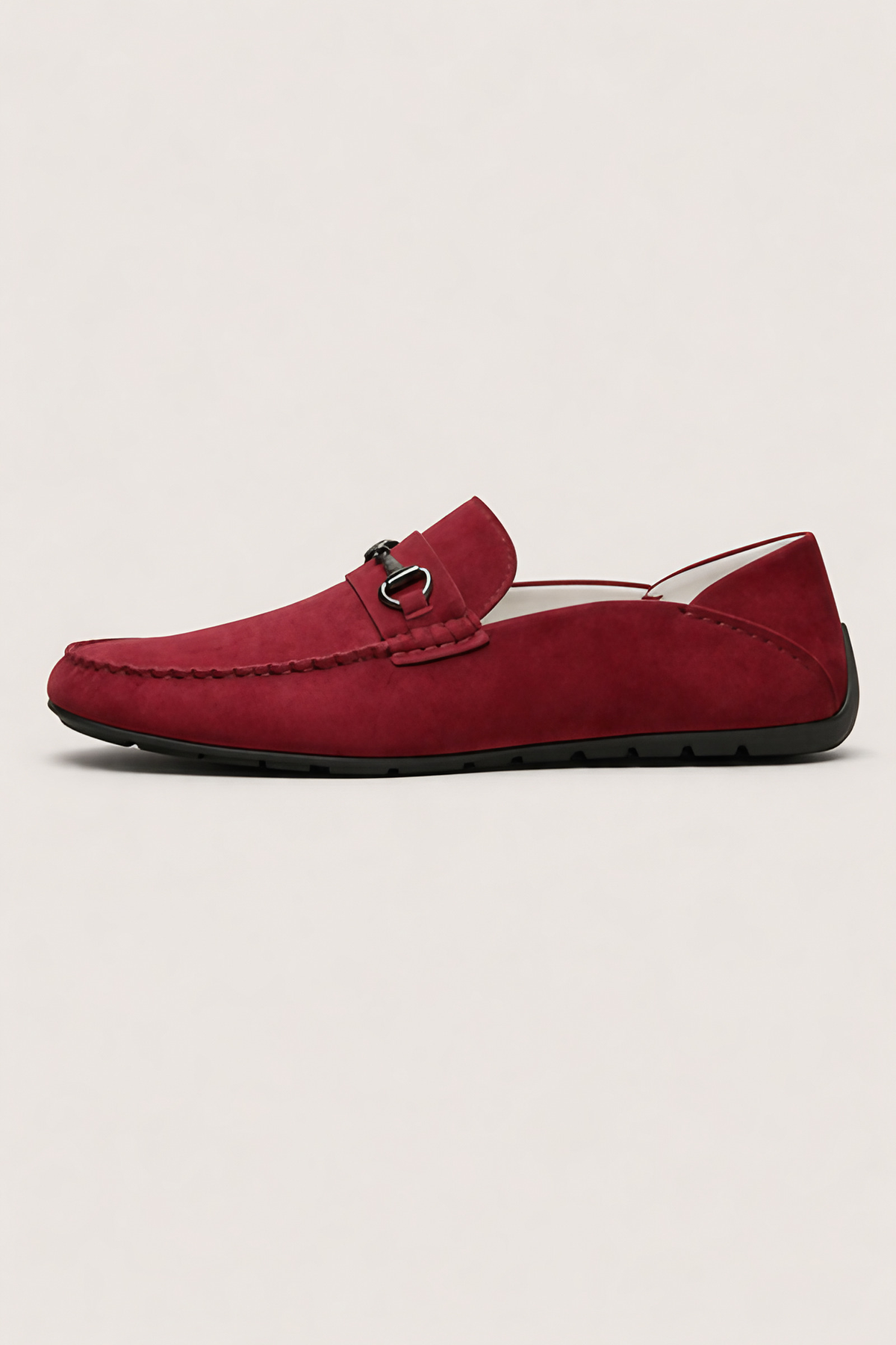 Mocassins homme à enfiler, ornement métallique, du 38 au 42