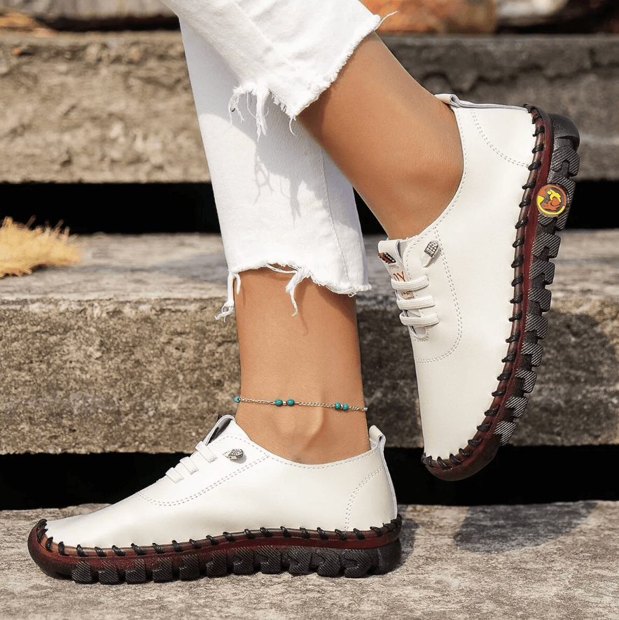 Mocassins orthopédiques femme à semelle antidérapante, six coloris