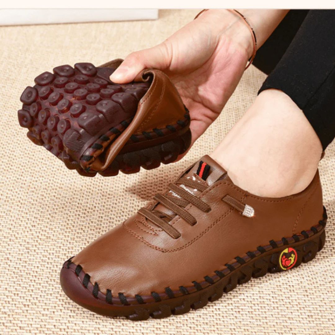 Mocassins orthopédiques femme, soutien de la voûte plantaire
