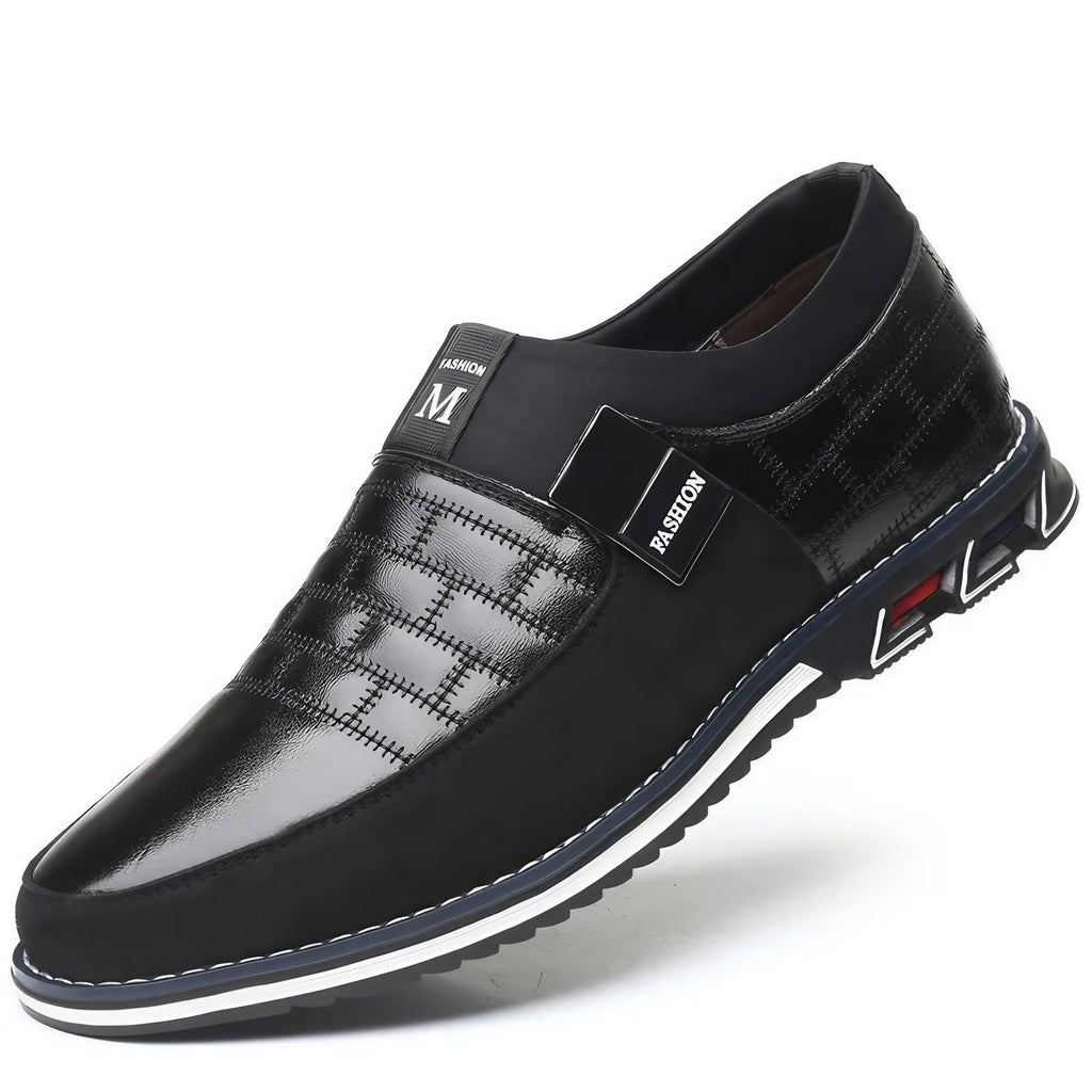 Chaussures oxford homme, semelle souple, du 38 au 48, bleu