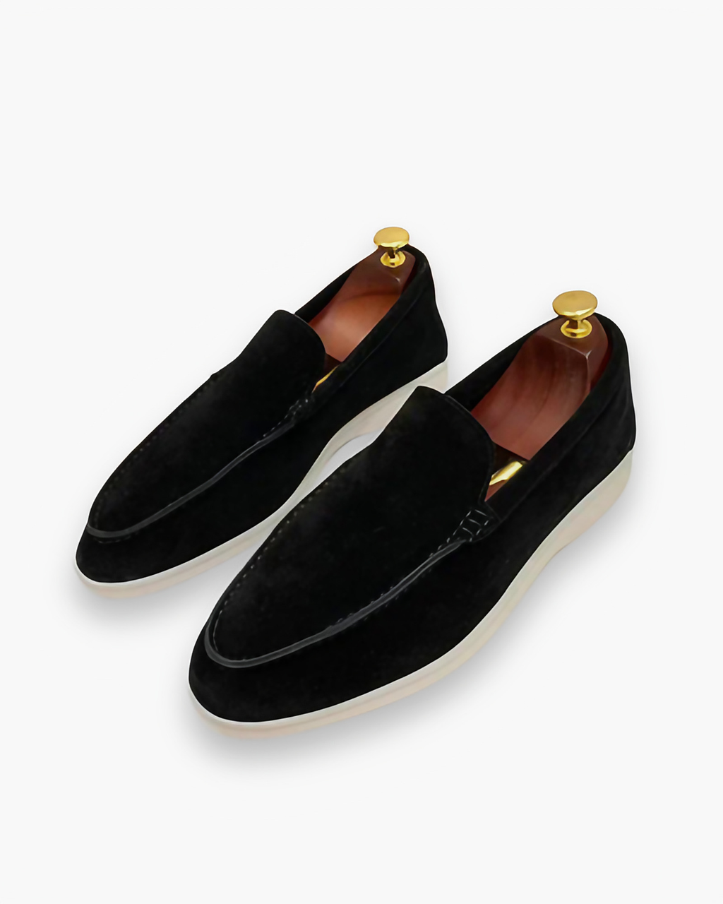 Mocassins homme à semelle intérieure moelleuse, sept coloris, noir