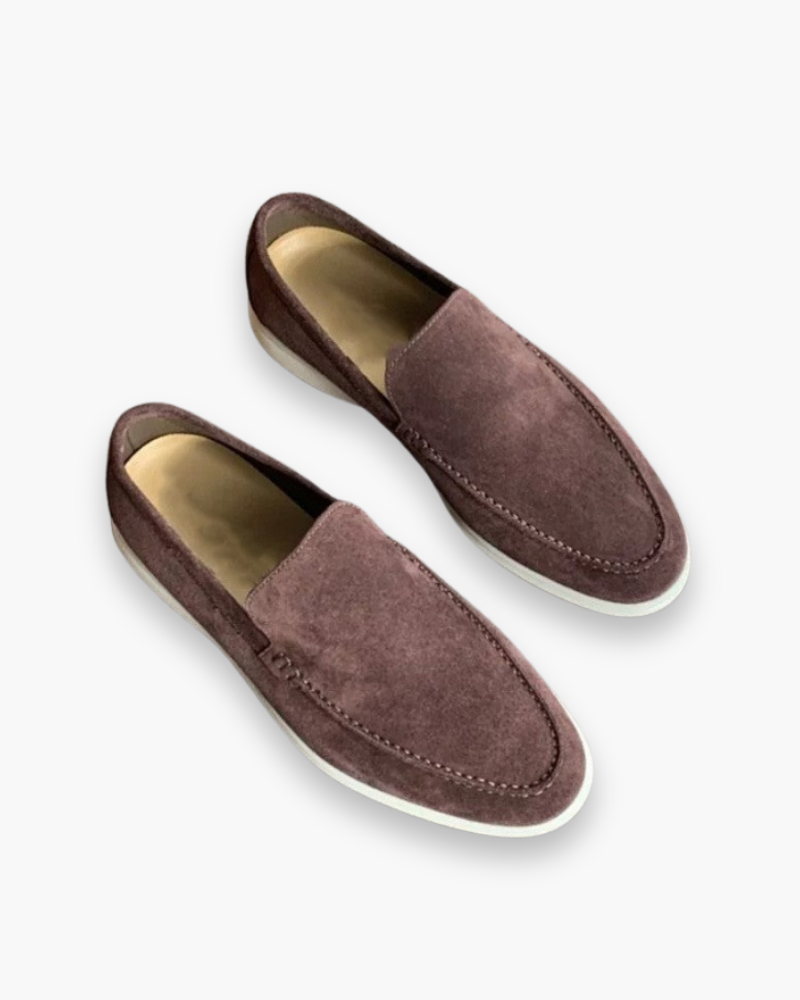 Mocassins homme à semelle intérieure moelleuse, sept coloris, brun