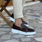 Mocassins homme classiques, noir ou marron, du 38 au 46