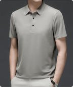 Polo homme style italien, maille texturée, six coloris