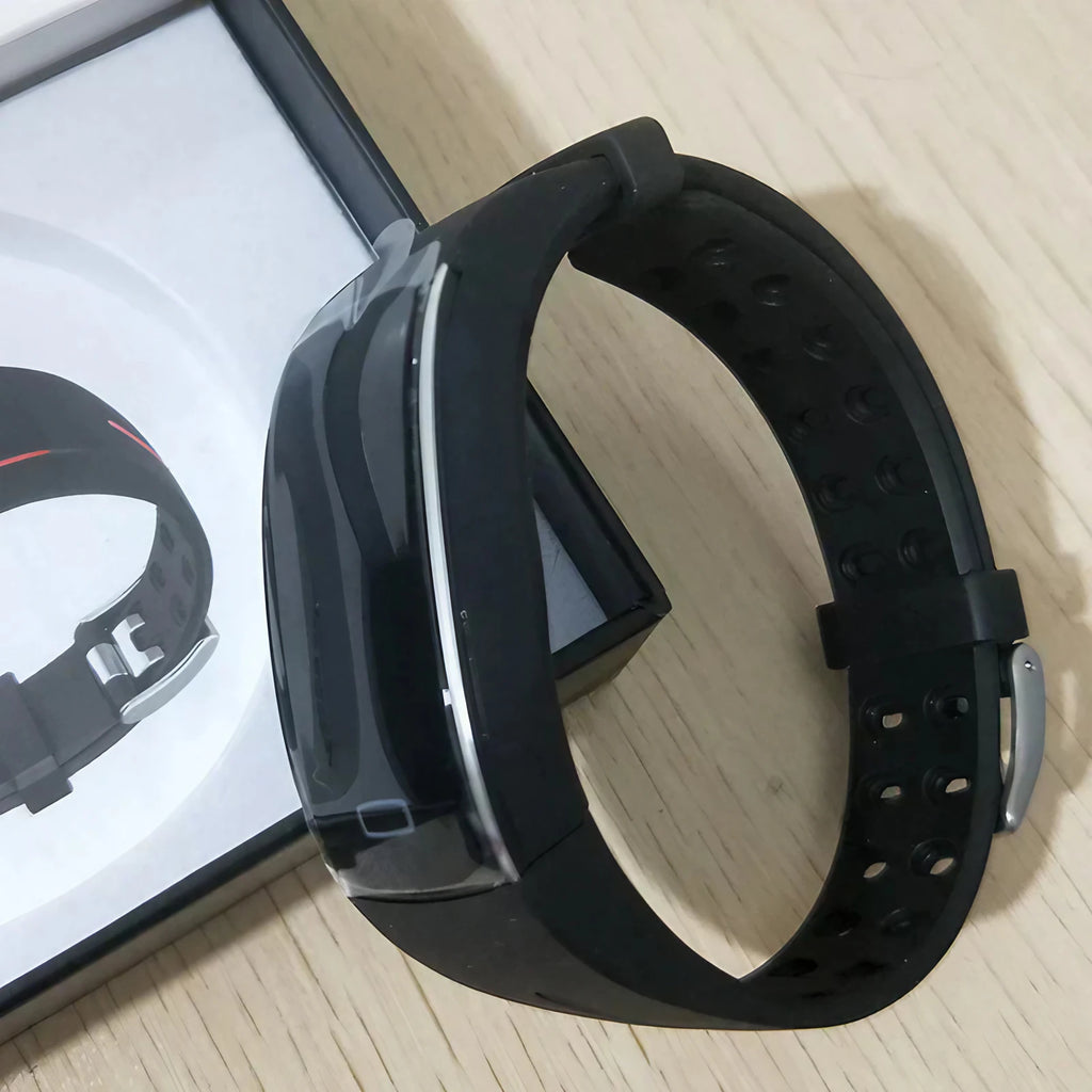 Bracelet connecté à écran 0,96 pouce, étanche IP67, Bluetooth