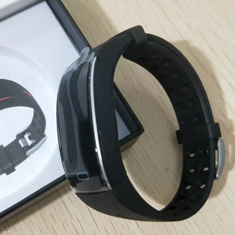 Bracelet connecté à écran 0,96 pouce, étanche IP67, Bluetooth