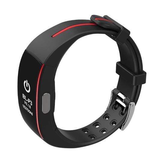 Bracelet connecté à écran 0,96 pouce, étanche IP67, Bluetooth