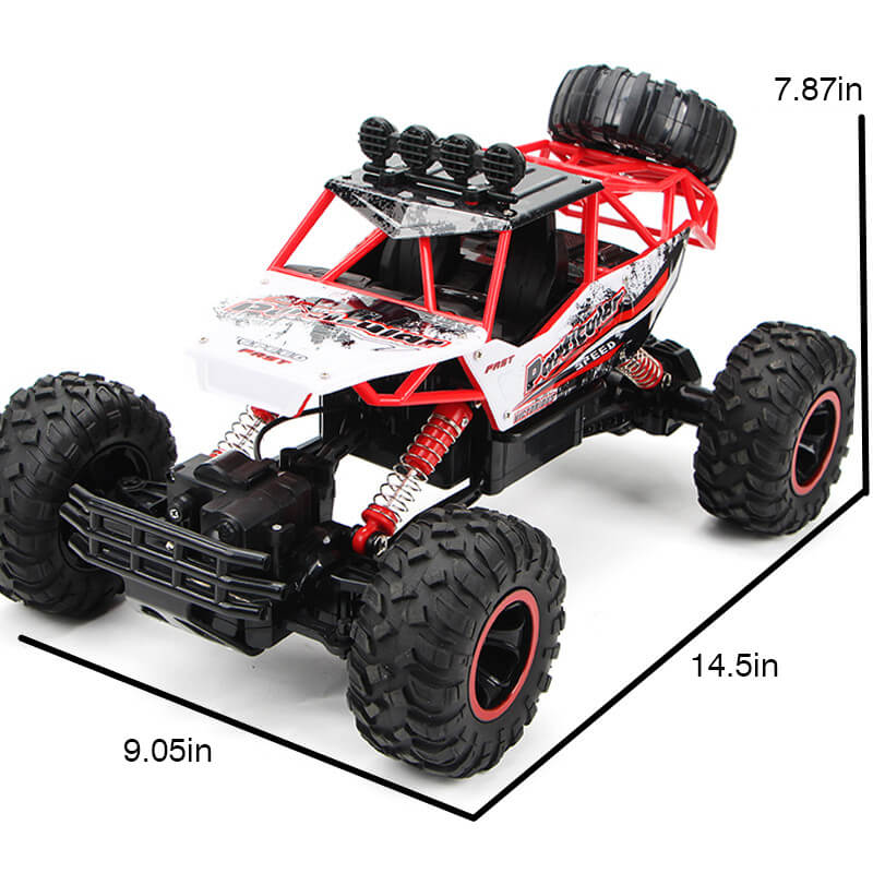 Voiture télécommandée tout-terrain 4x4, échelle 1/10
