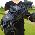 Voiture télécommandée tout-terrain 4x4, échelle 1/10, noir