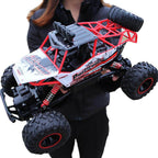 Voiture télécommandée tout-terrain 4x4, échelle 1/10, rouge