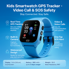 Montre connectée enfant GPS 4G avec appel vidéo et SOS