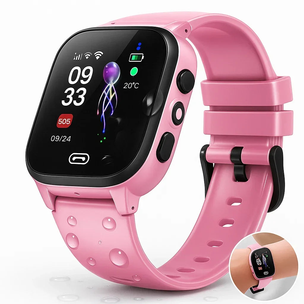 Montre connectée enfant GPS 4G avec appel vidéo et SOS