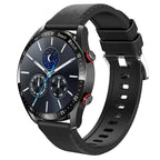 Montre connectée homme, bracelet acier, cuir ou silicone