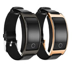 Montre connectée femme écran tactile, étanche IP67, noir ou doré