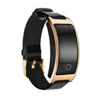 Montre connectée femme écran tactile, étanche IP67, noir ou doré, doré