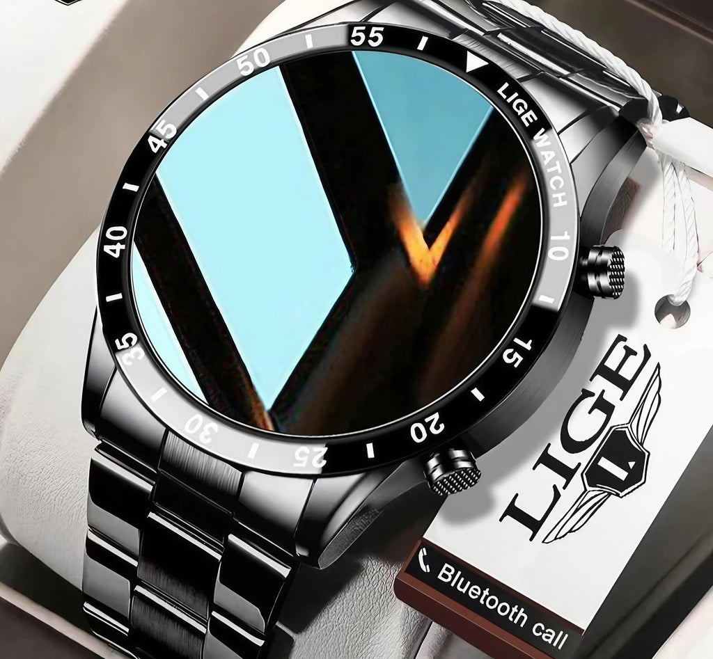 Montre connectée 4G à écran Amoled, étanche IP68